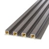 Декоративна стінова рейка Sticker Wall WPC Олов'яний 160x3000x23 мм (SW-00001530)