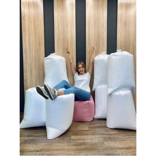 Наповнювач для Крісло Мішка 880л Студія комфорту. Сертифіковані Пінополістирольні Кульки 2-5мм Наповнювач для Крісло Мішка 880л Студія комфорту. Сертифіковані Пінополістирольні Кульки 2-5мм