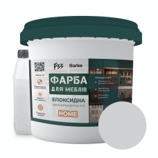 Епоксидна фарба для меблів Barko 1 кг Сірий (Barko_mgray1)