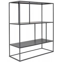 Стелаж для зберігання в стилі Loft NS-1628 880x800x250 мм Черный Стелаж для зберігання в стилі Loft NS-1628 880x800x250 мм Черный