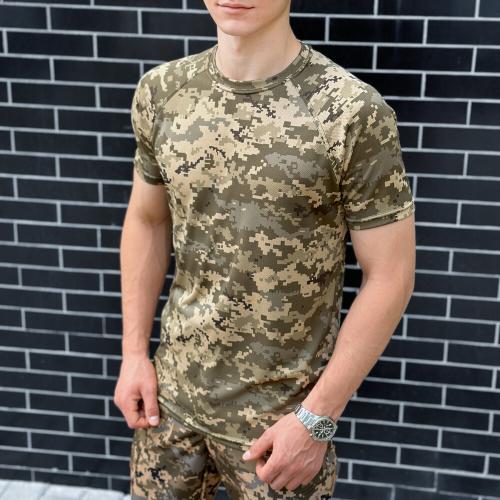 Футболка чоловіча Pobedov Ergo 366540 XXL Піксель (00000006309) Футболка чоловіча Pobedov Ergo 366540 XXL Піксель (00000006309)