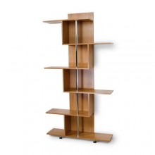 Полка напольна Тиса Мебель М-3 Вільха 191x27x100 см