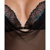 Сорочка Passion DELIENA CHEMISE L/XL black, стрінги із заниженою талією в інтернет супермаркеті PbayMarket!