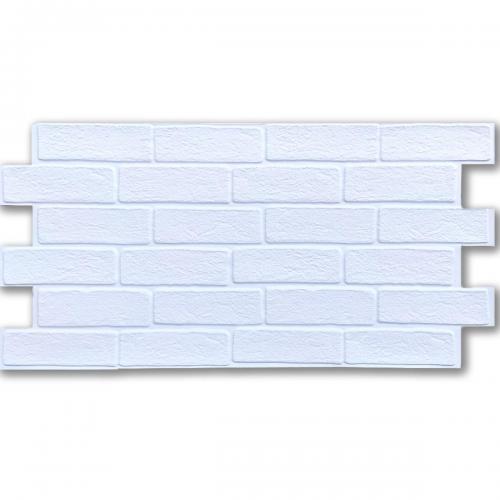 Декоративна ПВХ панель біла цегла Sticker Wall SW-00001427 960х480х4мм Декоративна ПВХ панель біла цегла Sticker Wall SW-00001427 960х480х4мм