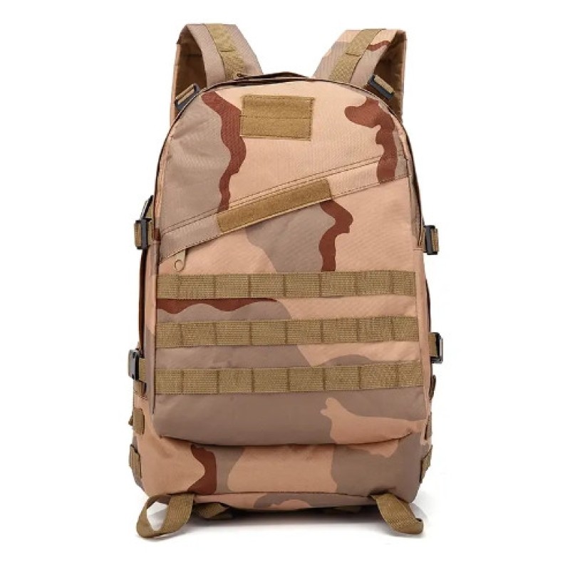 Рюкзак тактичний No Brand Molle Oxford 43 л Світлий камуфляж (1713134240)