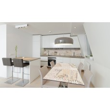 Наклейка вінілова на стіл Zatarga «Поштова марка» 650х1200 мм Z180872/1st