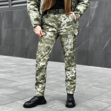 Брюки-карго жіночі Pobedov Static 345940 S Піксель (00000005759)