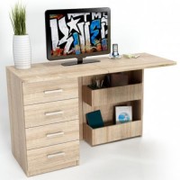 Стіл-трансформер для ноутбука Comfy Home Caliban Сонома Стіл-трансформер для ноутбука Comfy Home Caliban Сонома