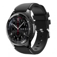 Ремінець 22 мм BeWatch ECO для Samsung Galaxy Watch 46mm | Samsung Gear S3 Чорний (1021101.3)