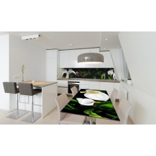 Наклейка вінілова на стіл Zatarga «Білі Калли» 600х1200 мм Z180489st