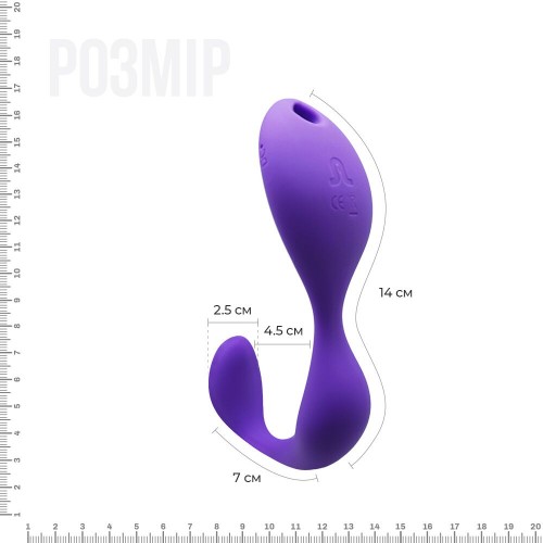 Вібратор під одяг Adrien Lastic Mr.Hook з пультом LRS в інтернет супермаркеті PbayMarket!