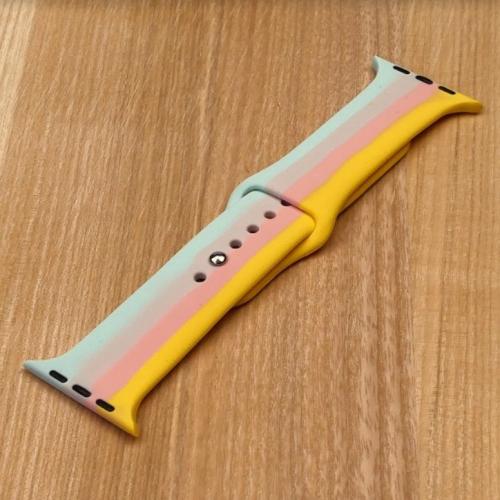 Спортивний ремінець Rainbow Anchor для Apple Watch 38mm, Apple Watch 40mm розмір L Спортивний ремінець Rainbow Anchor для Apple Watch 38mm, Apple Watch 40mm розмір L