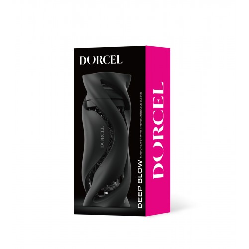 Мастурбатор Dorcel DEEP BLOW BLACK, подвійне використання в інтернет супермаркеті PbayMarket!