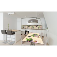 Наклейка вінілова на стіл Zatarga «Ожина сині ягоди» 600х1200 мм Z180369st