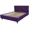 Ліжко двоспальне BNB Pallada Premium 140 х 190 см На ніжках З додатковою металевою цільнозварною рамою Бузковий