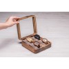 Коробочка для зберігання наручних годинників ecoWalnut 7х18х18 см