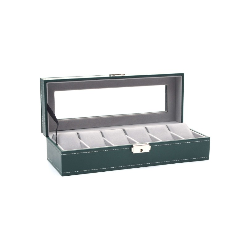 Шкатулка для зберігання годинників Craft 6PU.GN Зелений