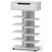 Тумба для взуття ТО-15 Компанит Німфея альба (60х32х104, 8 см) Тумба для взуття ТО-15 Компанит Німфея альба (60х32х104, 8 см)