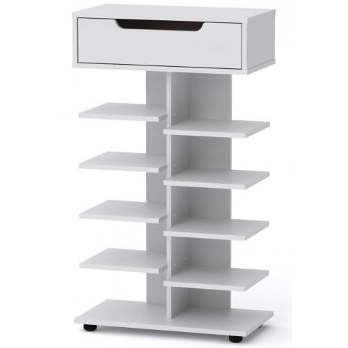 Тумба для взуття ТО-15 Компанит Німфея альба (60х32х104, 8 см) Тумба для взуття ТО-15 Компанит Німфея альба (60х32х104, 8 см)