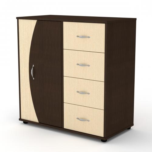 Комод для речей Компанит 4 1 1 Венге Комод для речей Компанит 4 1 1 Венге