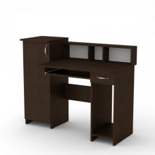 Стіл комп'ютерний Компанит Пі пі 2 Венге темний