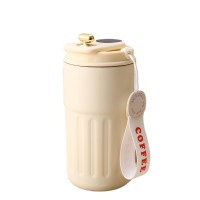 Термочашка з датчиком температури YIWU Coffee 500 мл Білий (HP-14-10W)