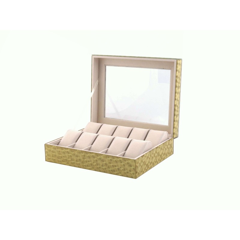 Шкатулка для зберігання годинників Craft 10PL.GLS Золотий