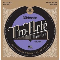 Струни для класичної гітари D'Addario EJ44 Classic Silverplated Wound Nylon Extra Hard Tension Струни для класичної гітари D'Addario EJ44 Classic Silverplated Wound Nylon Extra Hard Tension