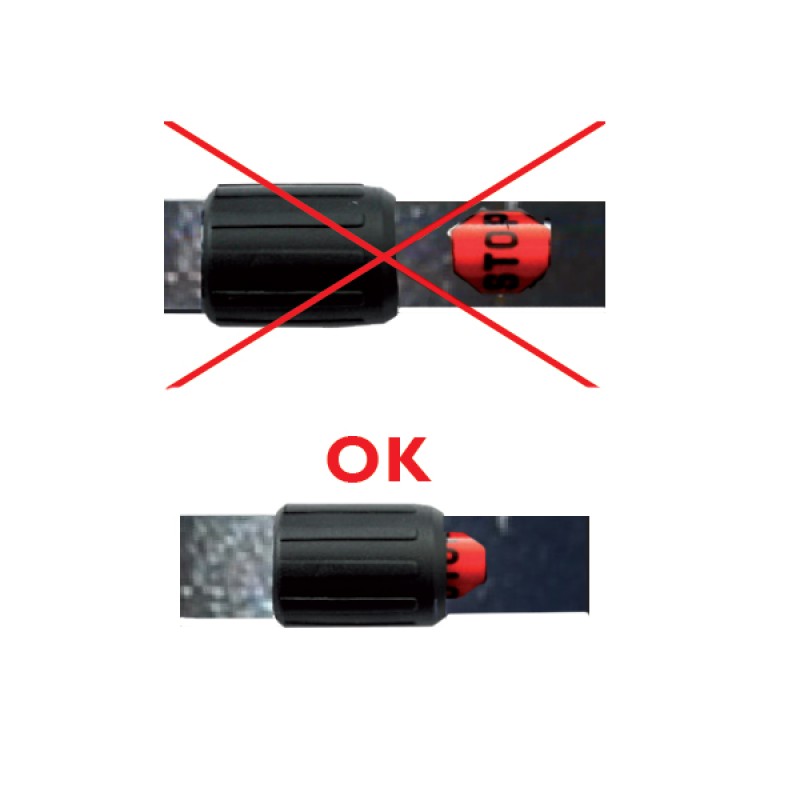 Тростина MQ Perfect MQ501 Nero - Manico Slim Carbonio (4097)