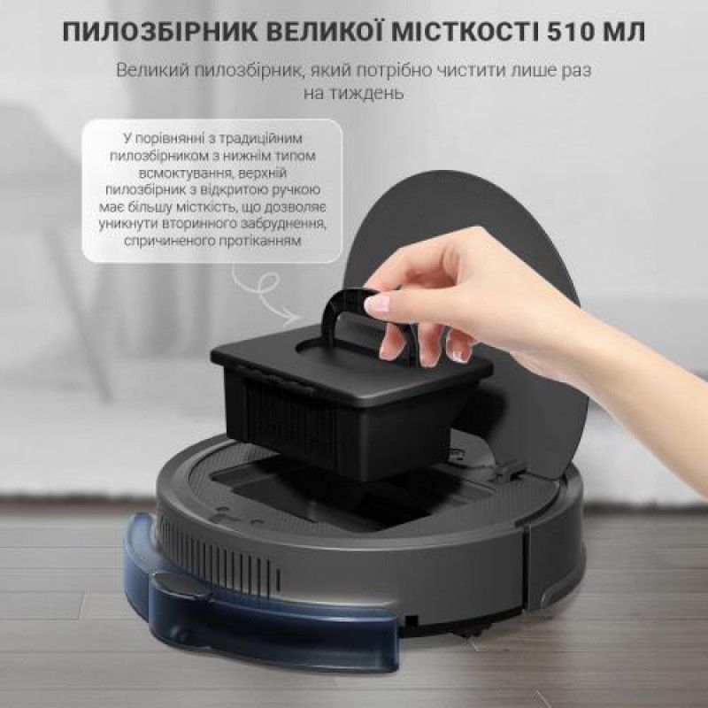 Робот-пилосос Inspire B8S-max Black