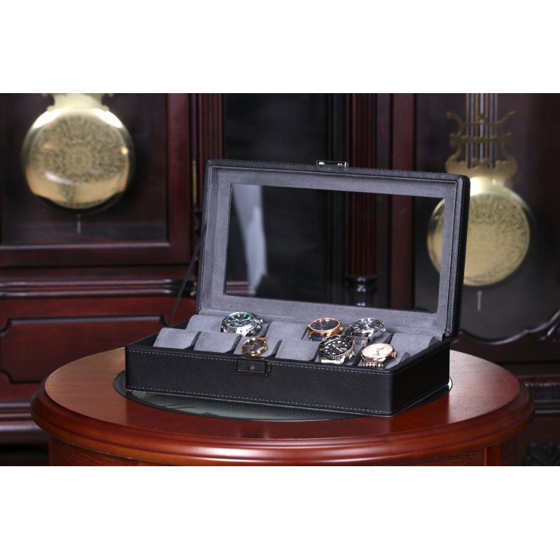 Скринька для зберігання годинників Salvadore Чорний CR/152/12.BL