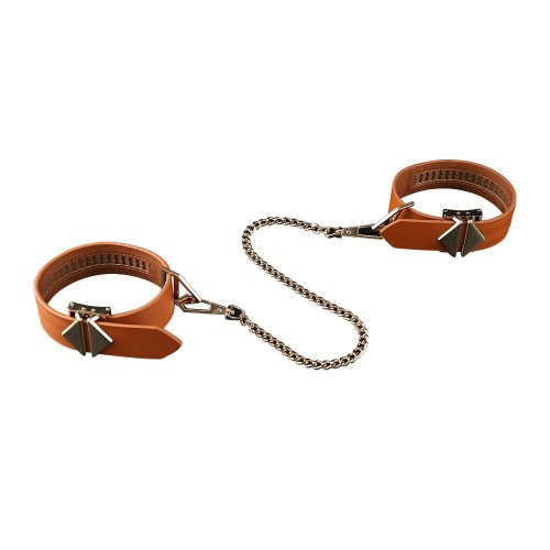 Набір із 8 ременів для зв'язування LOCKINK 8-Bondage-Straps Restraint Set - Brown