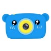 Дитячий цифровий фотоапарат Smart Kids KM-89 Teddy Full HD, 12 МП Блакитний + Карта пам'яті 32 ГБ