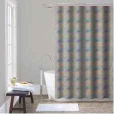 Штора для ванної з поліестеру Zerix SCT-012-180x180 (Візерунок 