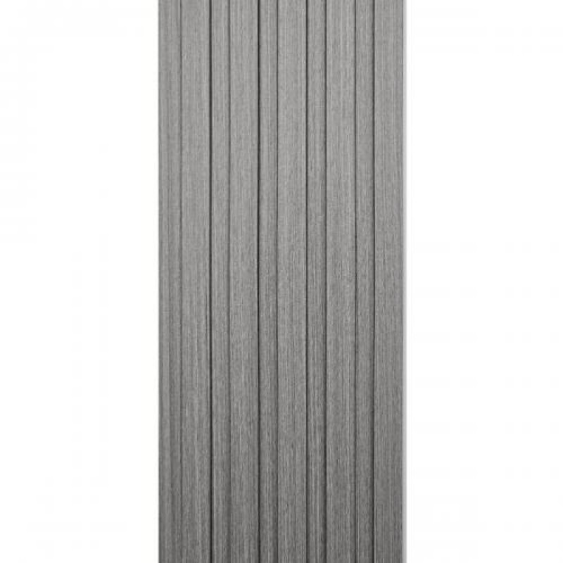 Декоративна рейка WPC стінова сіра 3000*150*9мм (D) SW-00001870 Sticker Wall