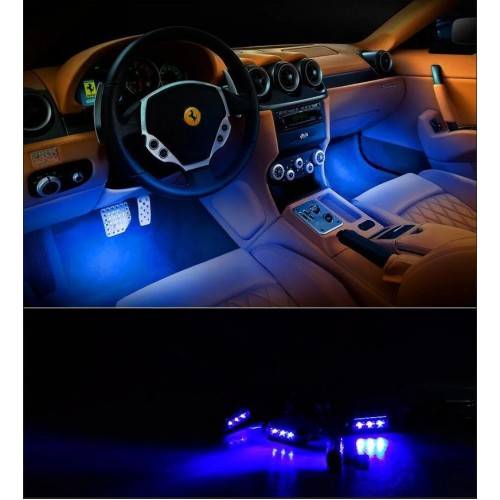 Універсальне кольорове автомобільне RGB led підсвічування з мікрофоном OPT-TOP HR-01678 вологозахисне (1756374648) Універсальне кольорове автомобільне RGB led підсвічування з мікрофоном OPT-TOP HR-01678 вологозахисне (1756374648)