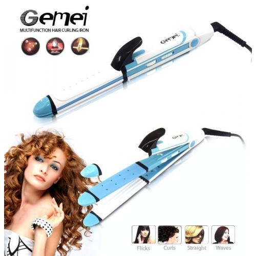Стайлер Geemy Gm 2921 3 В 1 Біло-рожевий (351439) Стайлер Geemy Gm 2921 3 В 1 Біло-рожевий (351439)