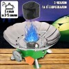 Портативний газовий пальник Kovar Зелений FB TV-024