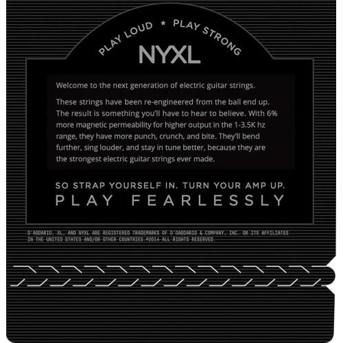 Струни для електрогітари D'Addario NYXL0838 Nickel Wound Extra Super Light Electric Guitar Strings 8/38 Струни для електрогітари D'Addario NYXL0838 Nickel Wound Extra Super Light Electric Guitar Strings 8/38
