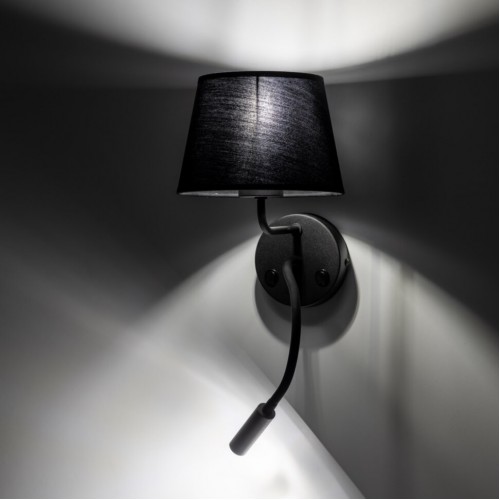 Бра TK Lighting Maja 40x19 см Чорний (TK10081) Бра TK Lighting Maja 40x19 см Чорний (TK10081)