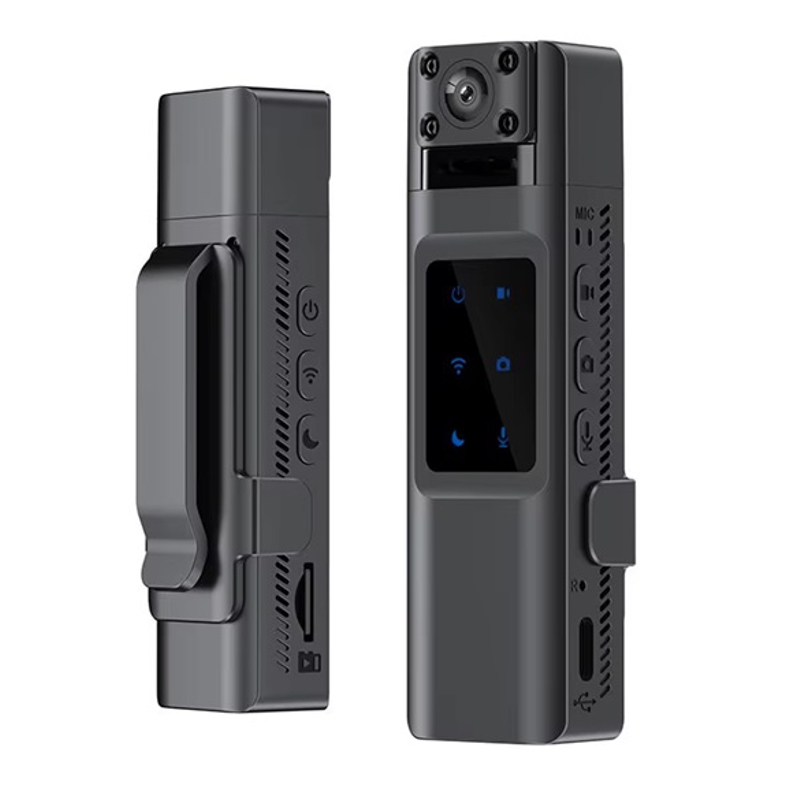 Wifi камера портативна - відеореєстратор із поворотним об'єктивом Nectronix L13, HD 1080P, диктофон