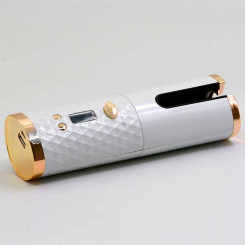 Бездротова плойка для завивки волосся UKC Hair Curler 5200мАч Білий