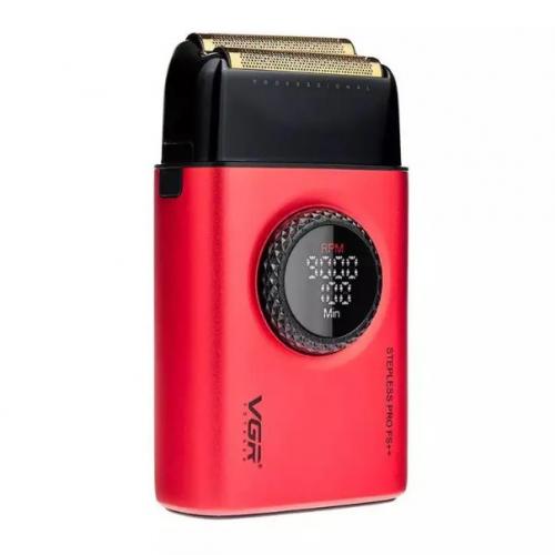 Електробритва VGR Professional Stepless Pro FS V-377 з подвійним лезом Red (2104618578) Електробритва VGR Professional Stepless Pro FS V-377 з подвійним лезом Red (2104618578)
