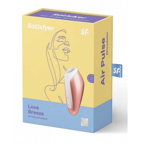 Мініатюрний вакуумний стимулятор Satisfyer Love Breeze Copper в інтернет супермаркеті PbayMarket!