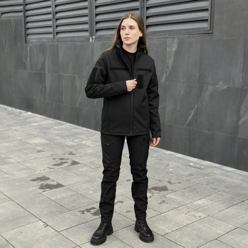 Куртка жіноча тактична Pobedov Shadow 359181 XXXL Чорний (00000005964) Куртка жіноча тактична Pobedov Shadow 359181 XXXL Чорний (00000005964)