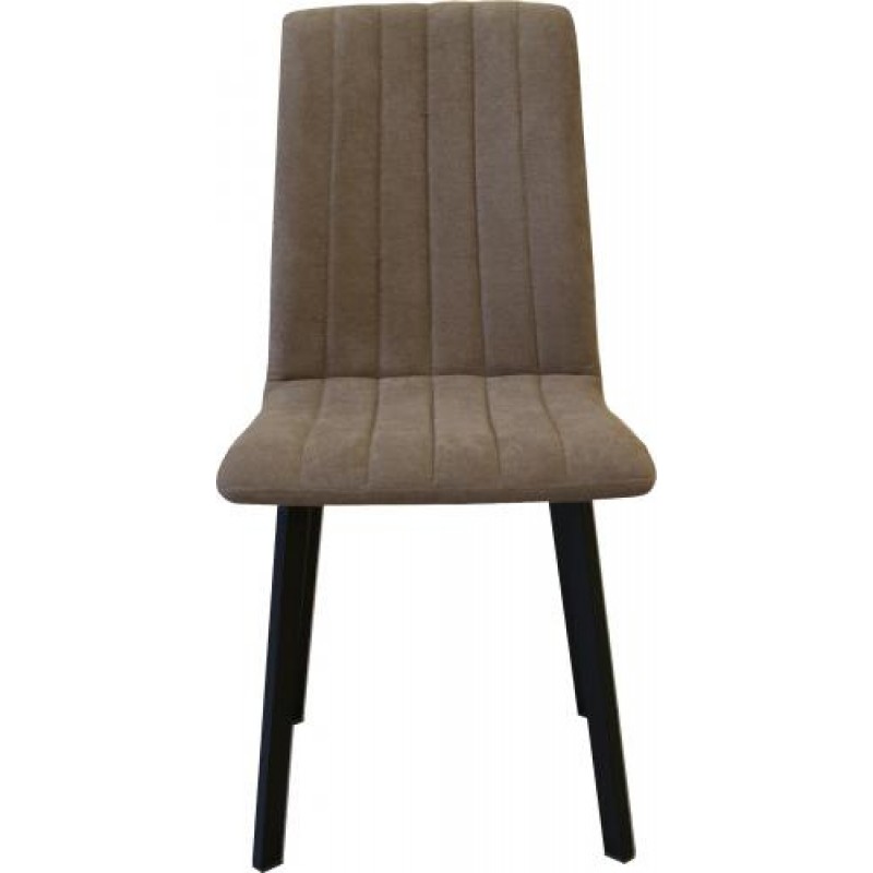 Стілець Max's furniture Брайтон 01 Чорний/Світло-коричневий