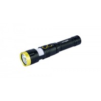 Ліхтар магнітний Wertvoll GM 8 режимів LED+WHITE/RED/BLUE IP44 Li-ion 2000 mAh/t 7000 K/300 lum AL 157х32 мм (RX-8006)