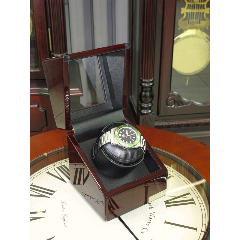 Шкатулка Salvadore для підзаводу 1 годинника 1041/EB5.SP 1x1 Бордовий