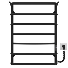 Рушникосушарка електрична Юність П7 500х700 Deffi Чорний JD03 (C.YU.70.50.7.E.B.R.1)