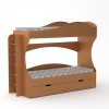 Ліжко двоярусне Бриз Компанит Бук